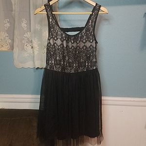 Wet Seal black lace dress
